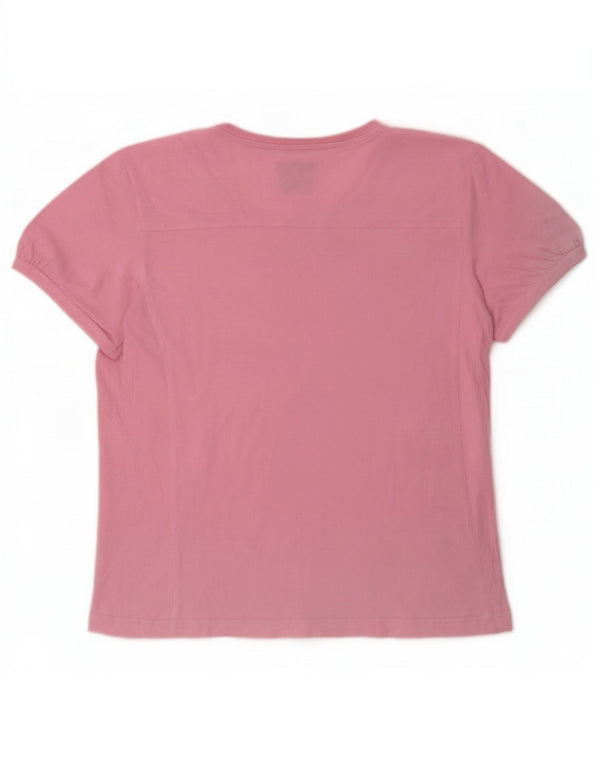 Tricou Champion pentru femei Easy Fit, UK 20 2XL, bumbac roz