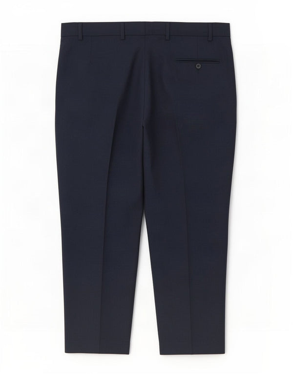 Marks & Spencer Pantaloni de costum drepți croiți pentru bărbați L44 L29 bleumarin