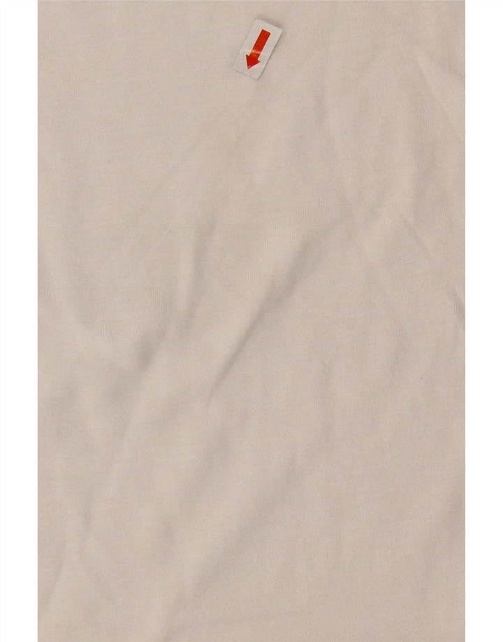 PUMA Mens Graphic T-Shirt Top Large White Cotton