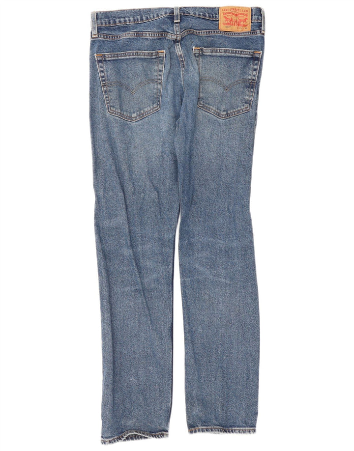 Blugi conici pentru femei Levi's 502 W31 L32 bumbac albastru
