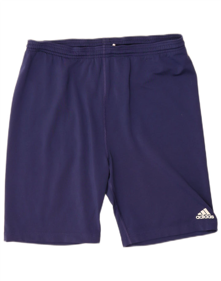 Pantaloni scurți sport pentru bărbați Adidas 2XL bleumarin poliester