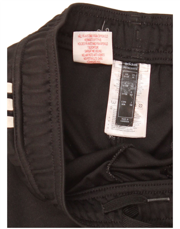 Pantaloni de trening Adidas baieti 11-12 ani poliester negru