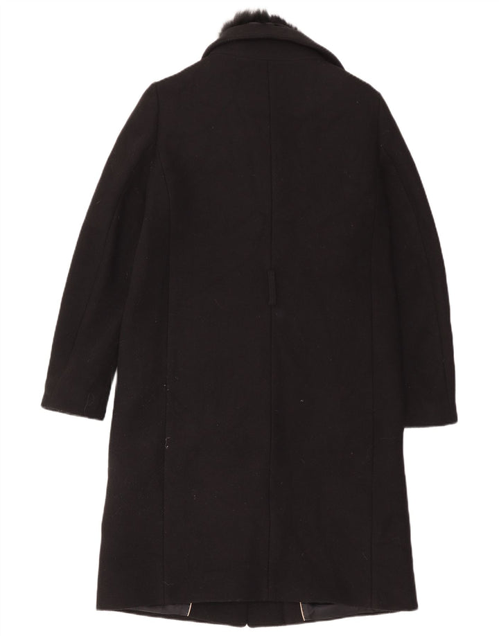 Palton Massimo Dutti Femei EU 40 Medium Negru