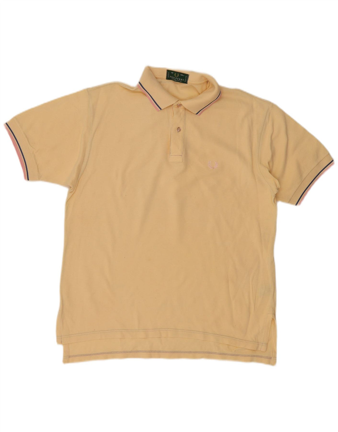 FRED PERRY Tricou polo pentru bărbați, bumbac, bej mediu