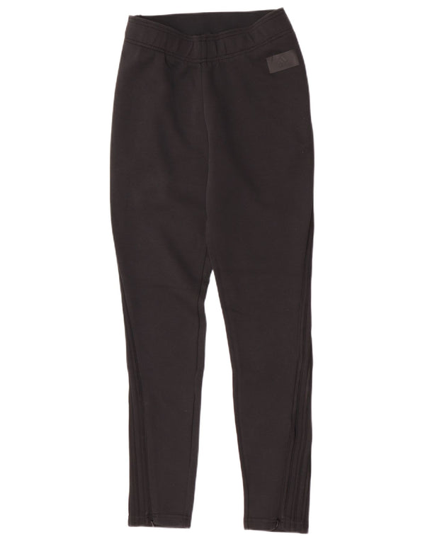 Leggings pentru femei Adidas UK 4/6 XS bumbac negru