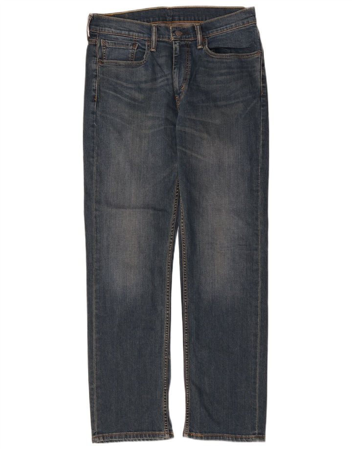 Blugi drepti pentru bărbați LEVI'S 514 W32 L30 Bumbac albastru
