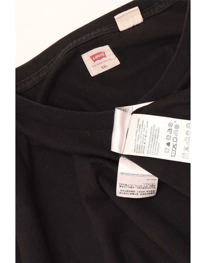 Tricou pentru bărbați Levi's Top 5XL bumbac negru