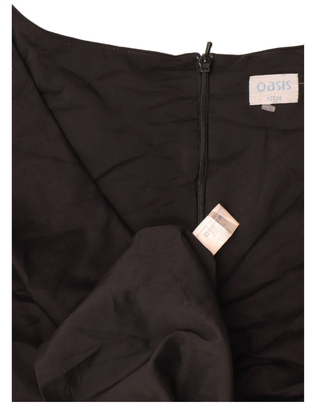 Rochie Oasis pentru femei, UK 12, bumbac mediu negru