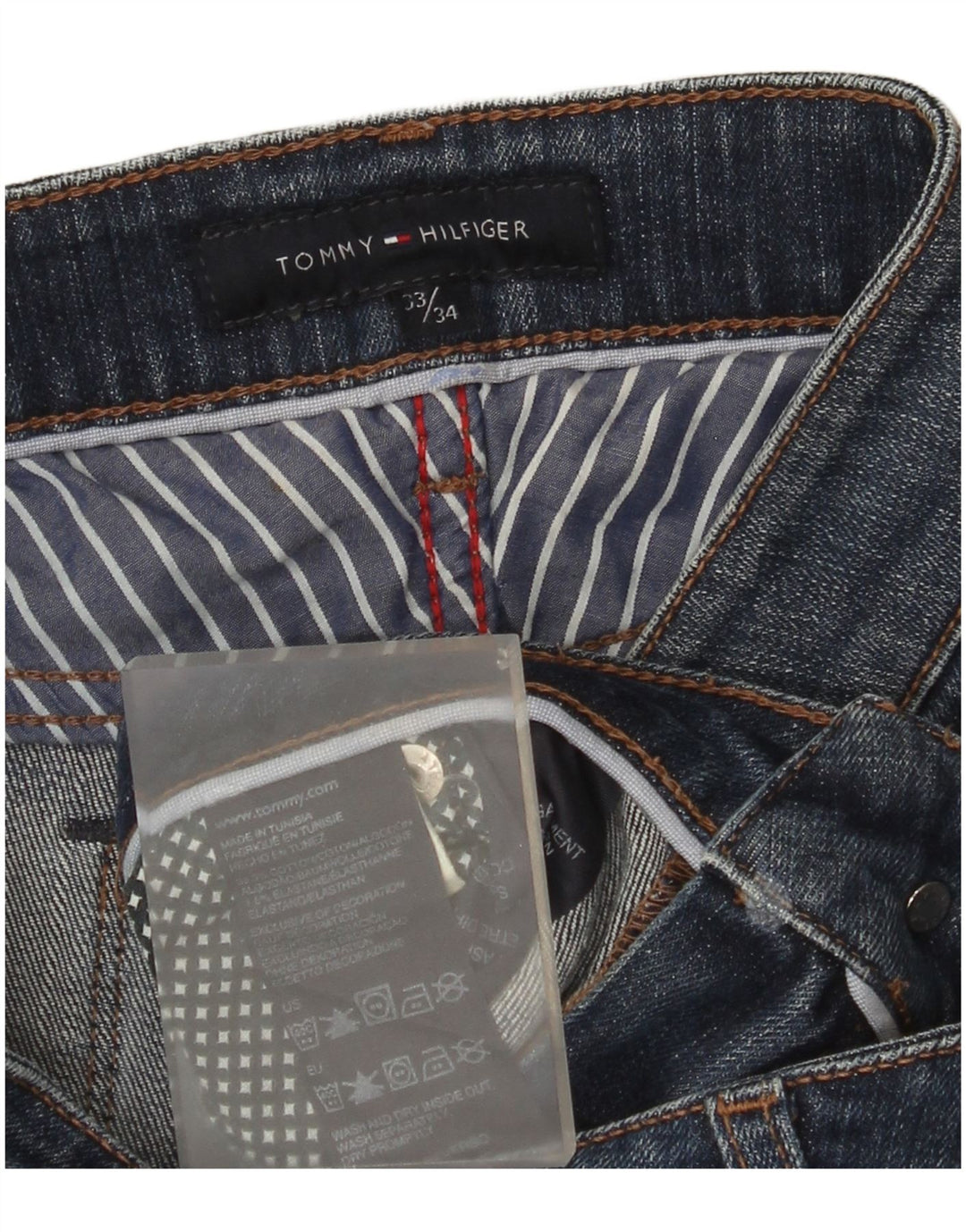 Blugi pentru femei Tommy Hilfiger Bootcut W33 L34 Bumbac albastru