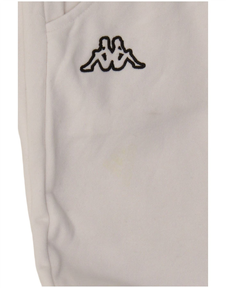 Pantaloni de trening pentru femei Kappa Pantaloni de jogging UK 10 Small White