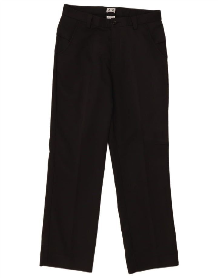 Pantaloni casual drepti pentru bărbați Adidas W32 L32 poliester negru