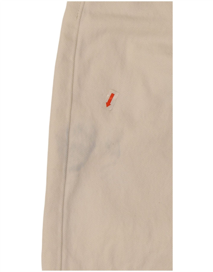 Blugi conici pentru femei Levi's W28 L26 bumbac alb