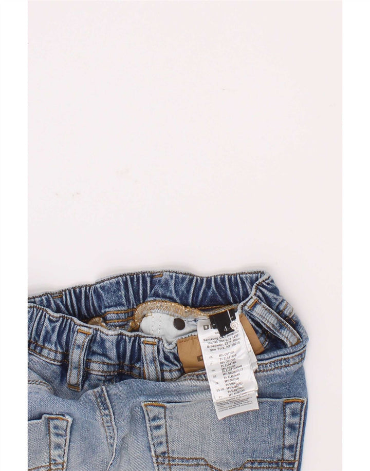 Pantaloni scurți din Denim Distressed Băieți Diesel 3-4 Ani W20 Bumbac Albastru