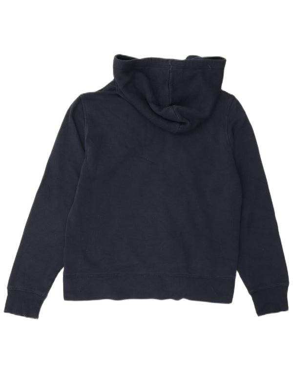 Pulover cu glugă cu grafic pentru femei Champion UK 10 Small Bleumarin
