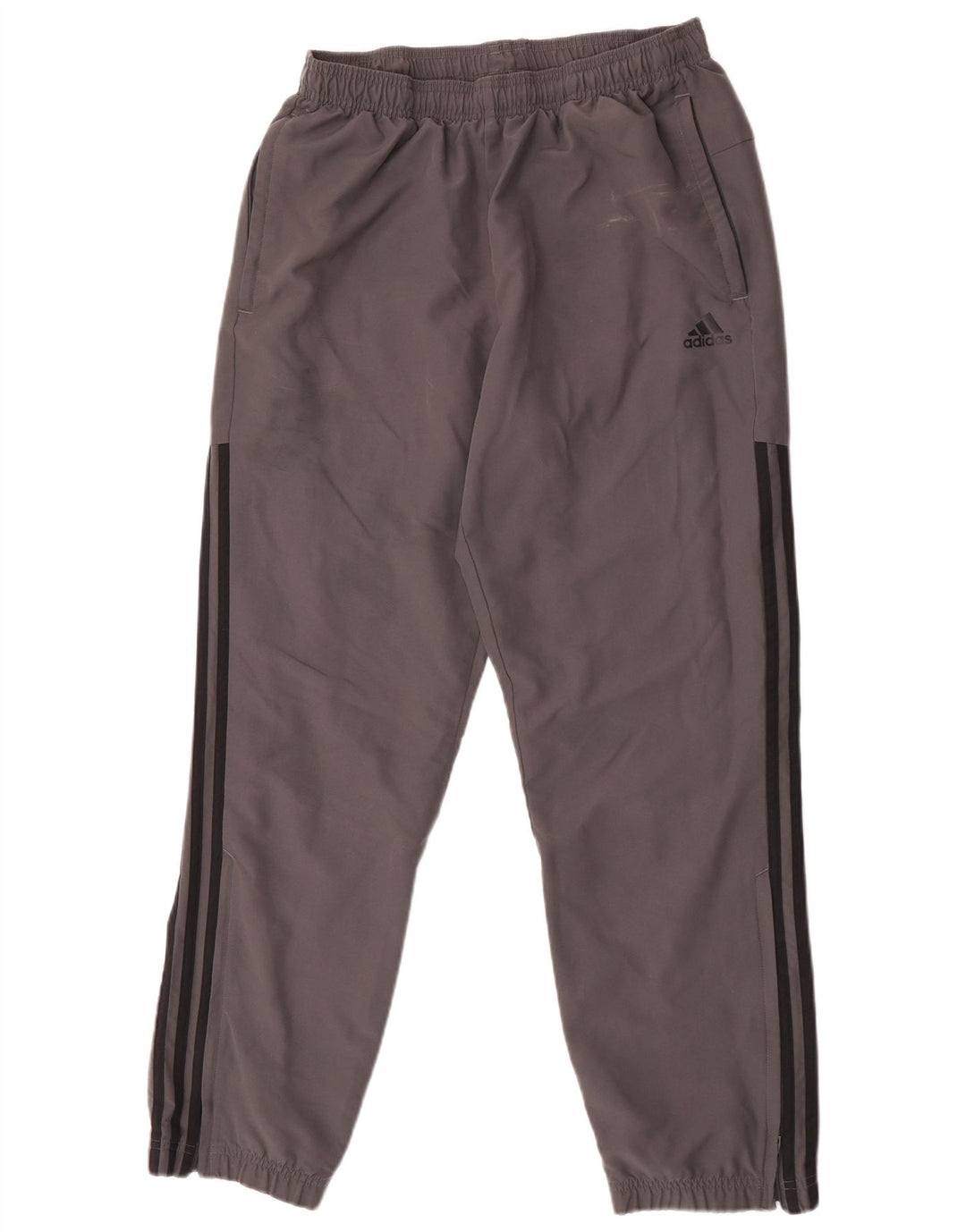 Pantaloni de trening pentru bărbați Adidas Pantaloni de jogging Gri mediu Poliester