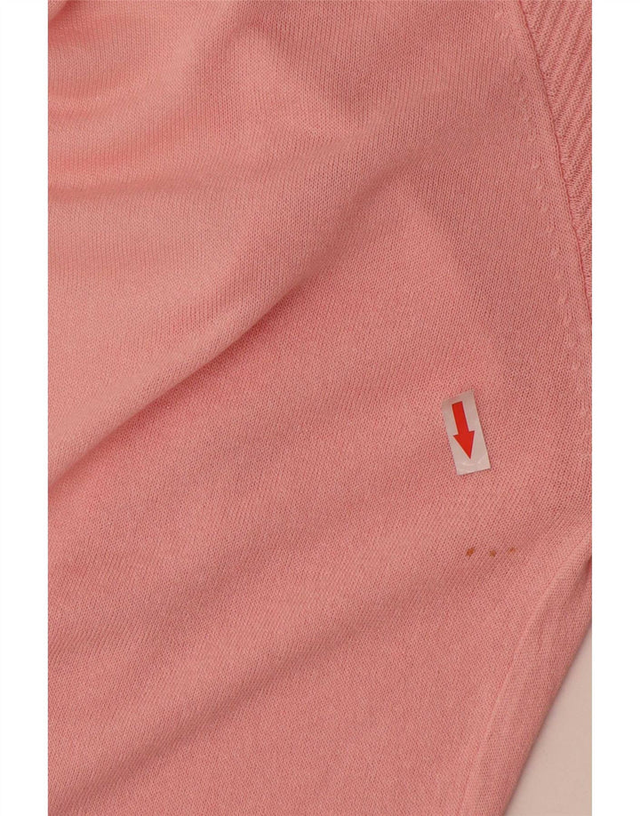 Pulover cardigan cu mâneci 3/4 pentru femei Massimo Dutti UK 14 Roz mediu