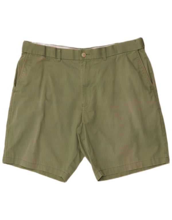 Pantaloni scurți chino pentru bărbați Marks & Spencer W40 XL, bumbac verde
