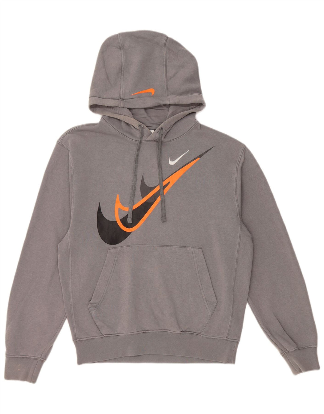 Pulover Nike pentru bărbați cu glugă grafic XS bumbac gri