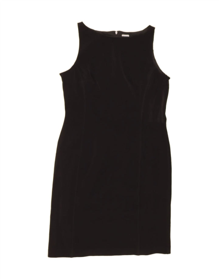 OASIS Womens Sleeveless Sheath Dress UK 16 Large Black Polyester Vintage Oasis and Second-Hand Oasis from Messina Hembry 