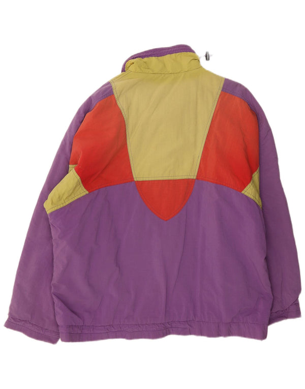Jachetă căptușită cu pulover pentru bărbați Etirel UK 42 XL Violet Colorblock Nylon