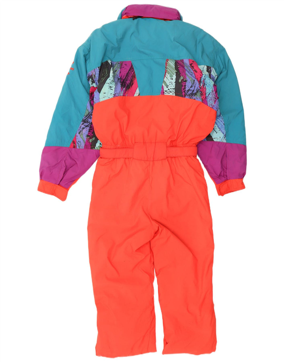 Salopetă de schi Fila pentru bărbați IT 48 Medium Red Colorblock Poliamidă