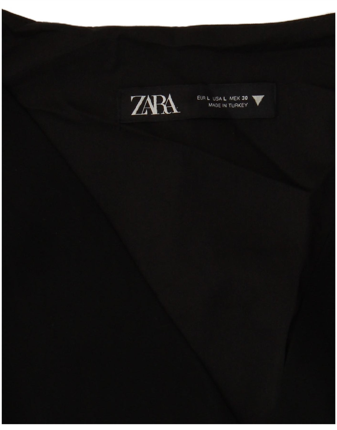 Rochie A-Line pentru femei Zara UK 16 mare neagră