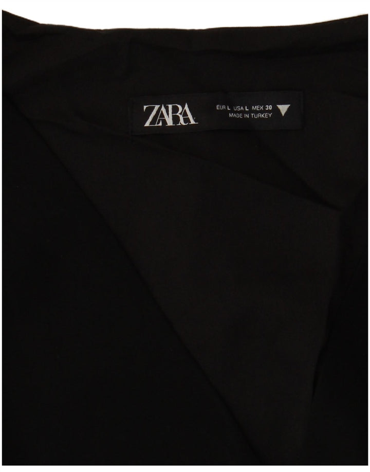 Rochie A-Line pentru femei Zara UK 16 mare neagră