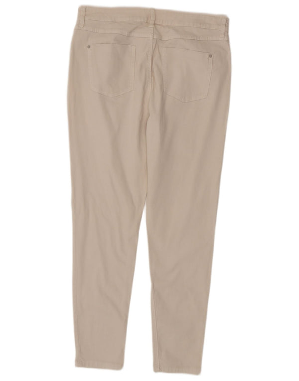 Blugi skinny pentru femei Marks & Spencer UK 14 Large W34 L28 Bej Bumbac