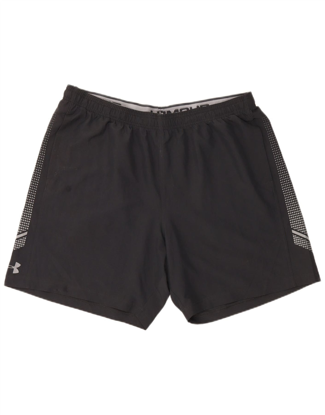 Pantaloni scurți sport Under Armour pentru bărbați Heat Gear 2XL, poliester negru