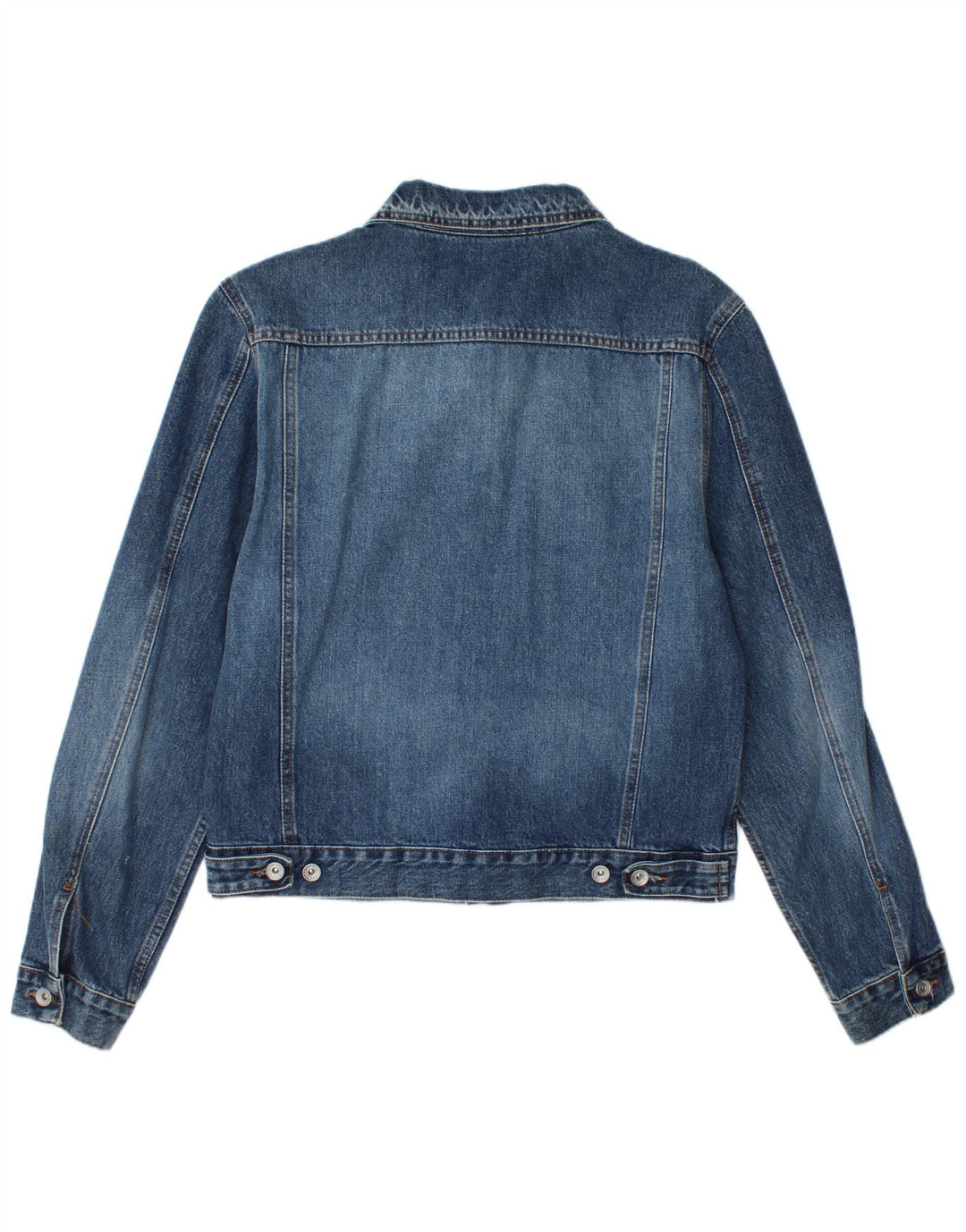DKNY Boys Denim Jacket 13-14 Years Large Blue Cotton
