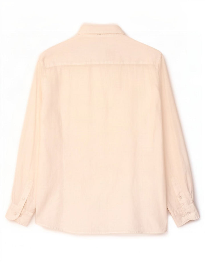 Cămașă Massimo Dutti pentru bărbați, XL, in alb