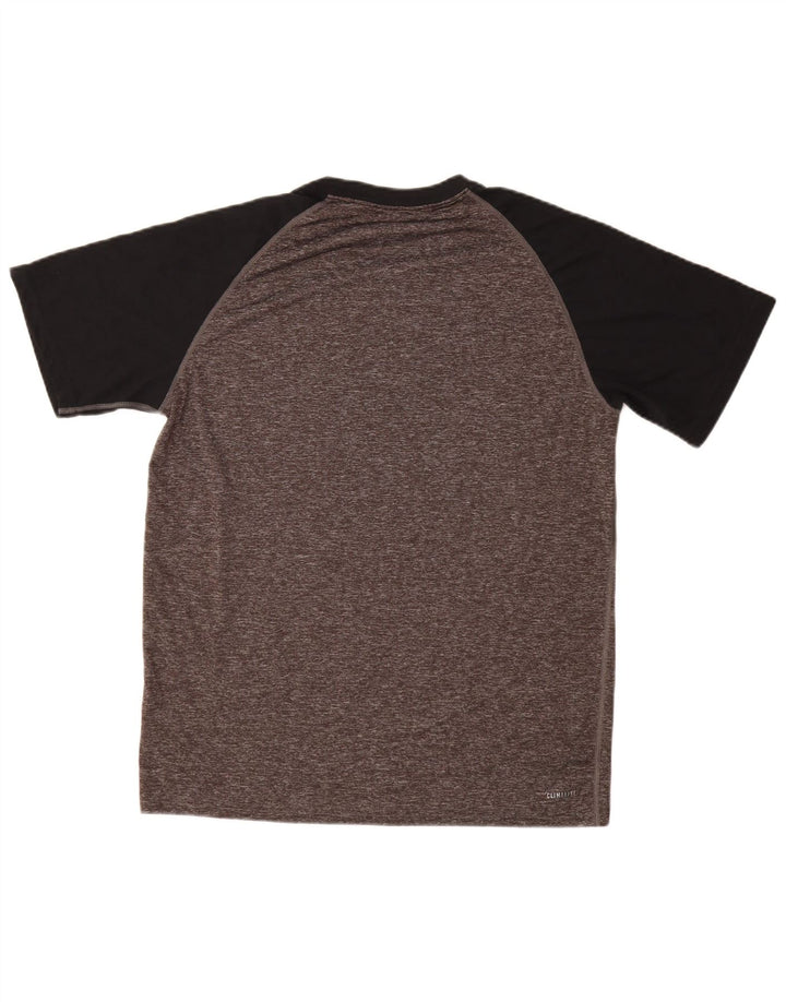 Tricou grafic pentru bărbați Adidas Top mare gri Colorblock