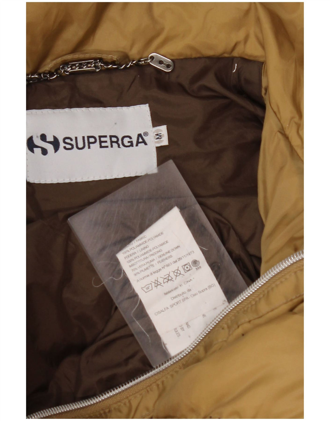 Jachetă căptușită pentru femei SUPERGA UK 14 Medium Brown Poliamidă