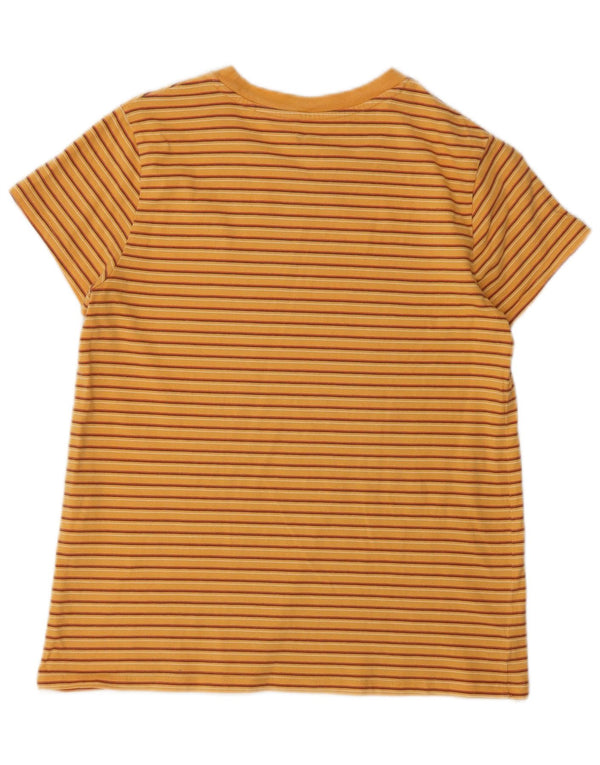 Tricou pentru femei Levi's Top UK 12 Medium Orange Striped Bumbac
