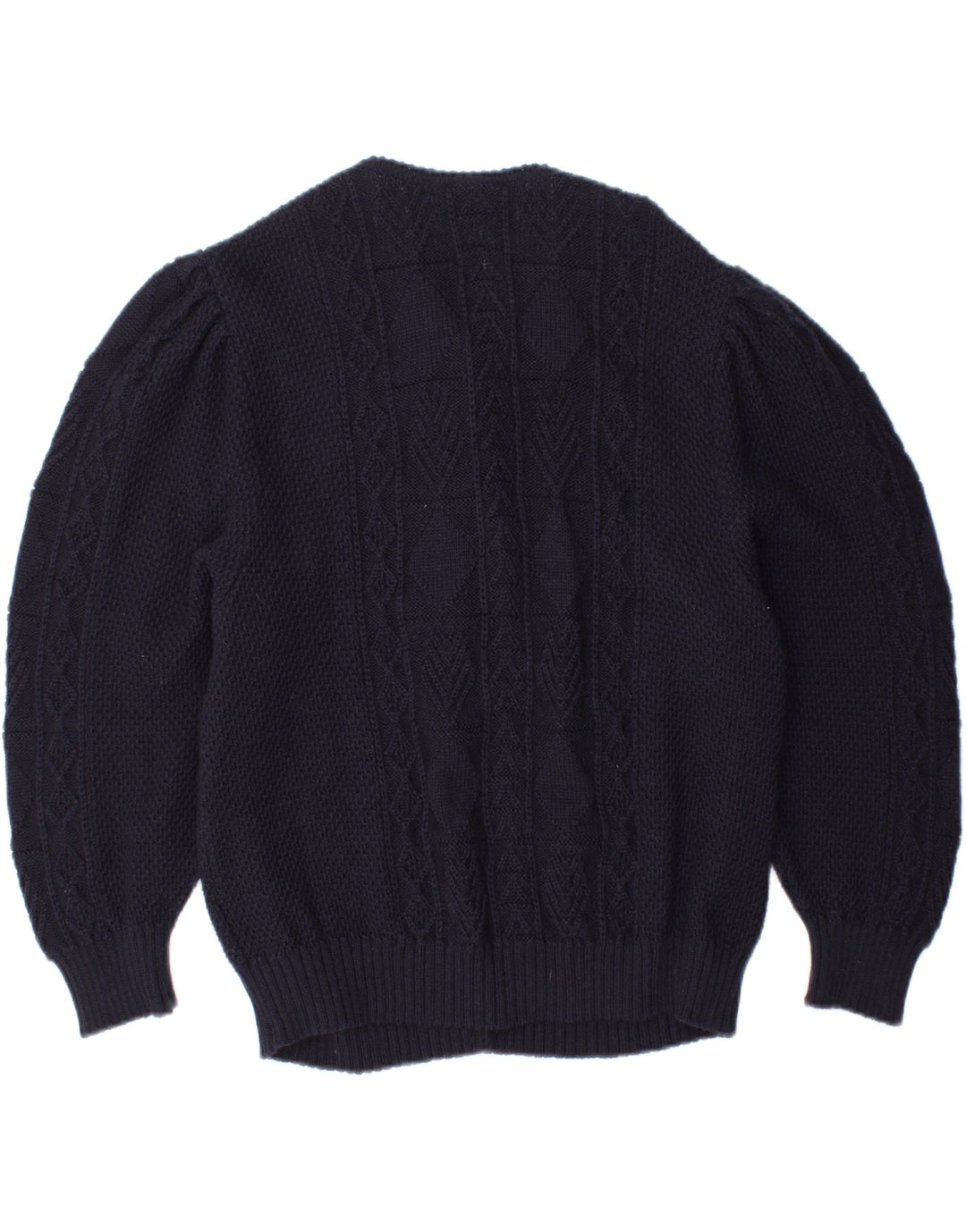 Pulover cardigan pentru femei SIGI SCHEIBER EU 46 XL Lână bleumarin