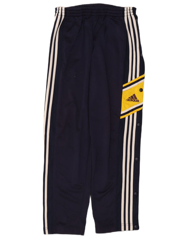 Adidas Pantaloni de trening pentru bărbați Mediu bleumarin poliester color block