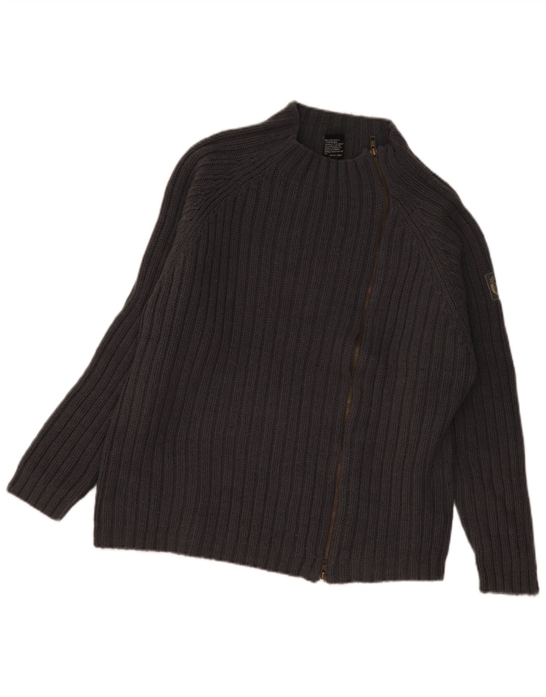 Pulover cardigan supradimensionat pentru femei Scorpion Bay UK 14 Medium Gri Acrilic