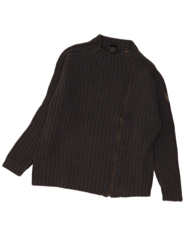 Pulover cardigan supradimensionat pentru femei Scorpion Bay UK 14 Medium Gri Acrilic