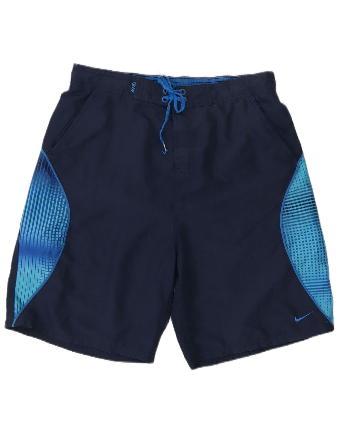 Pantaloni scurți de înot Nike pentru bărbați, mici, albastru, poliester color bloc