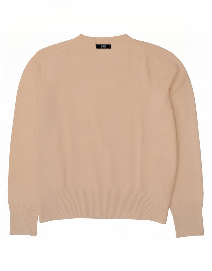 Pulover Massimo Dutti pentru damă, cu gâtul turn, pulover UK 14 Bej mediu