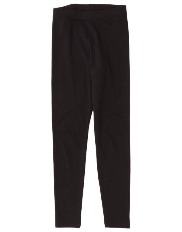 Leggings cu grafic pentru femei Adidas UK 10 Sporturi mici, negru, poliester