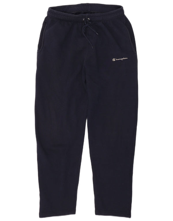 Pantaloni de trening pentru bărbați Champion, bumbac, albastru bleumarin mediu