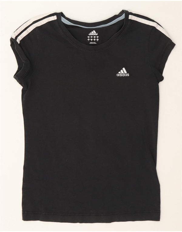 Tricou Adidas pentru femei Top UK 10 Small Black Bumbac