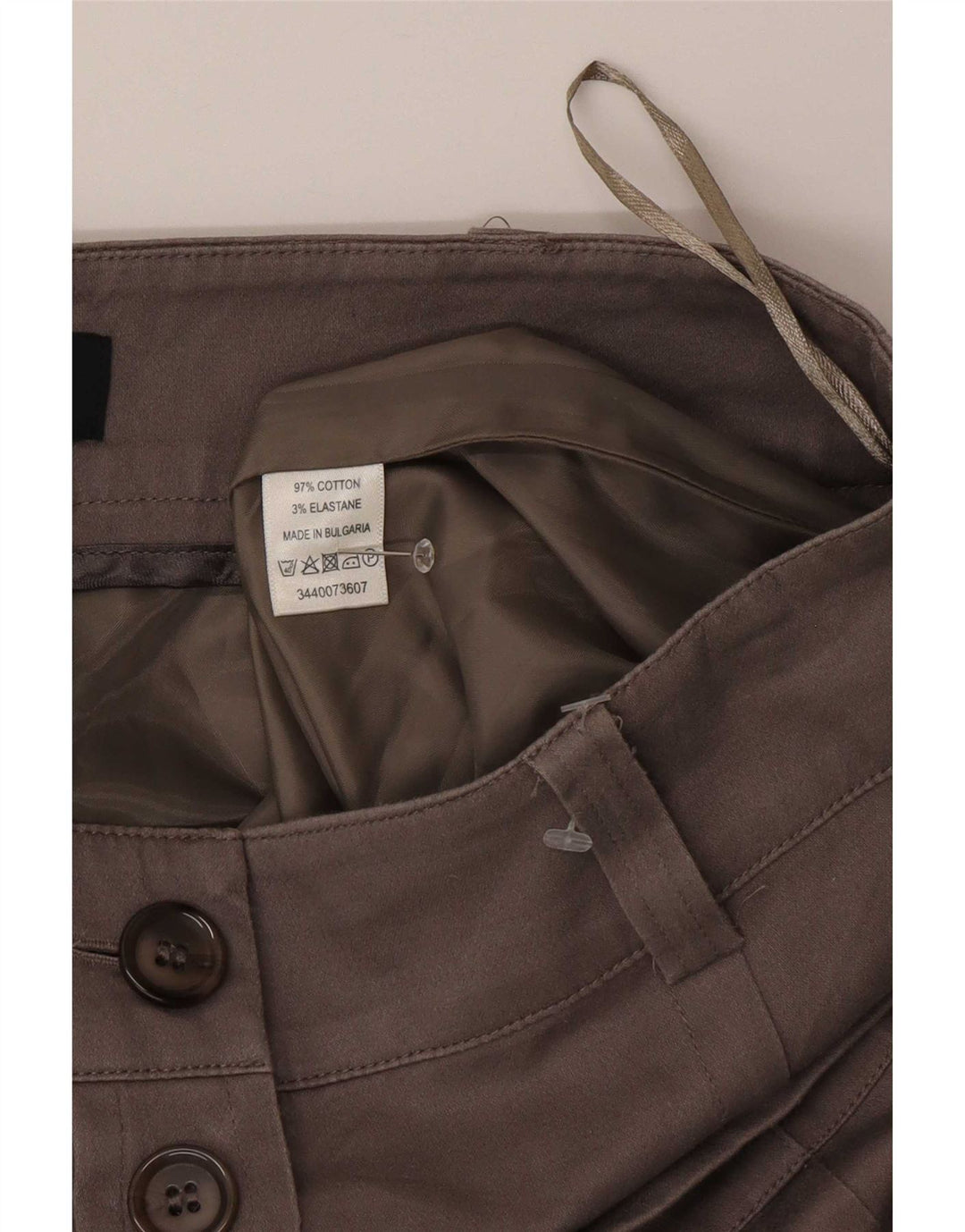 Fusta Midi Oasis pentru femei Oasis US 10 Large W30 Brown Bumbac