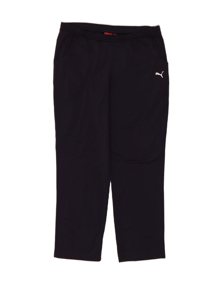 PUMA Mens Tracksuit Trousers Large  Navy Blue Polyester Vintage Puma and Second-Hand Puma from Messina Hembry 