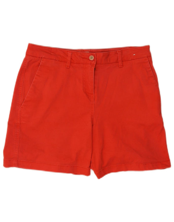 Pantaloni scurți chino Joules pentru femei UK 10 Small W30 Bumbac roșu
