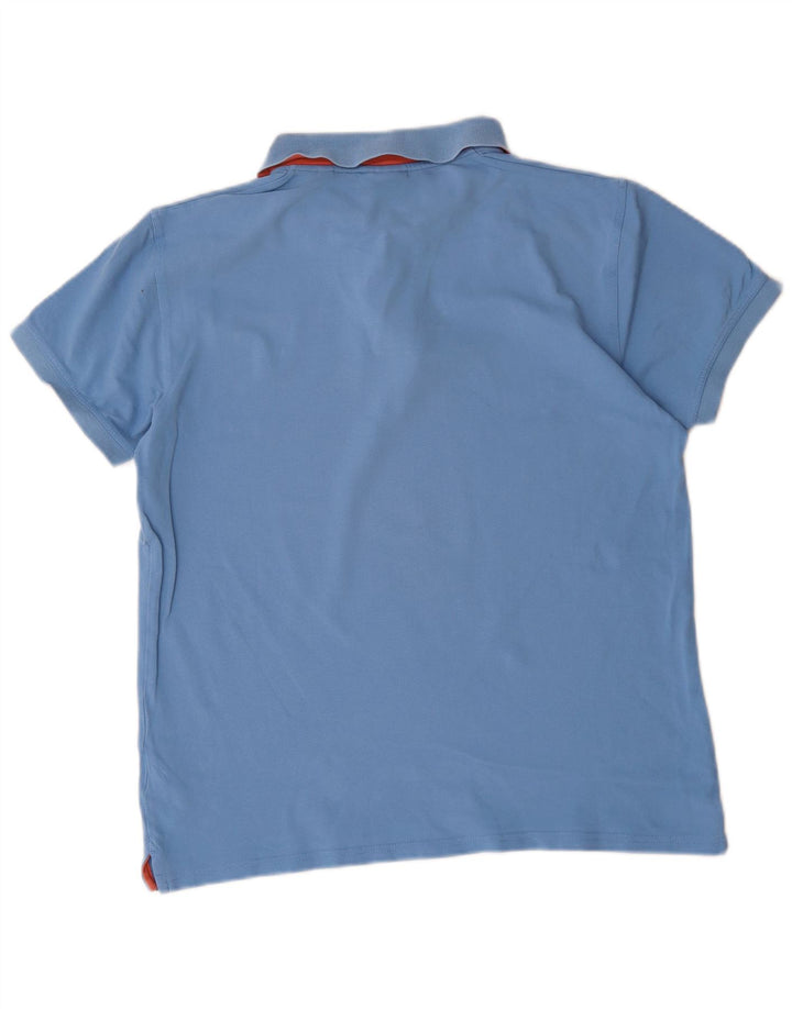 Tricou polo pentru bărbați Gant, mare, albastru, bumbac