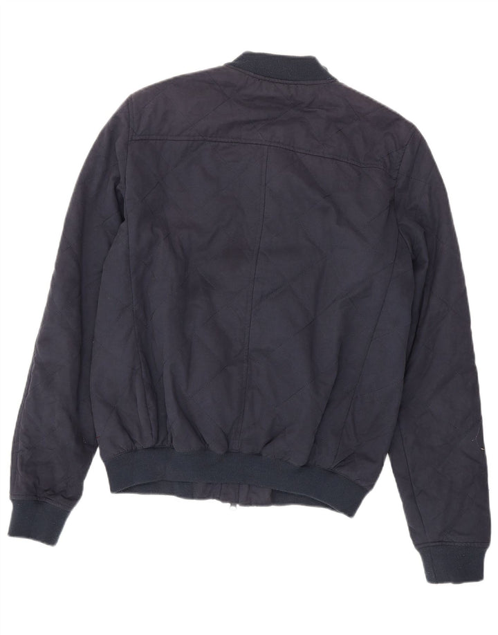 JACK WILLS Jachetă Bomber pentru bărbați UK 36 Mic Bumbac bleumarin