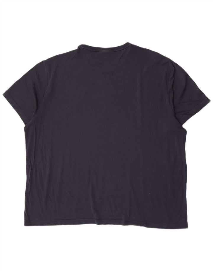 Gant Bărbați Tricou Top 5XL Bleumarin
