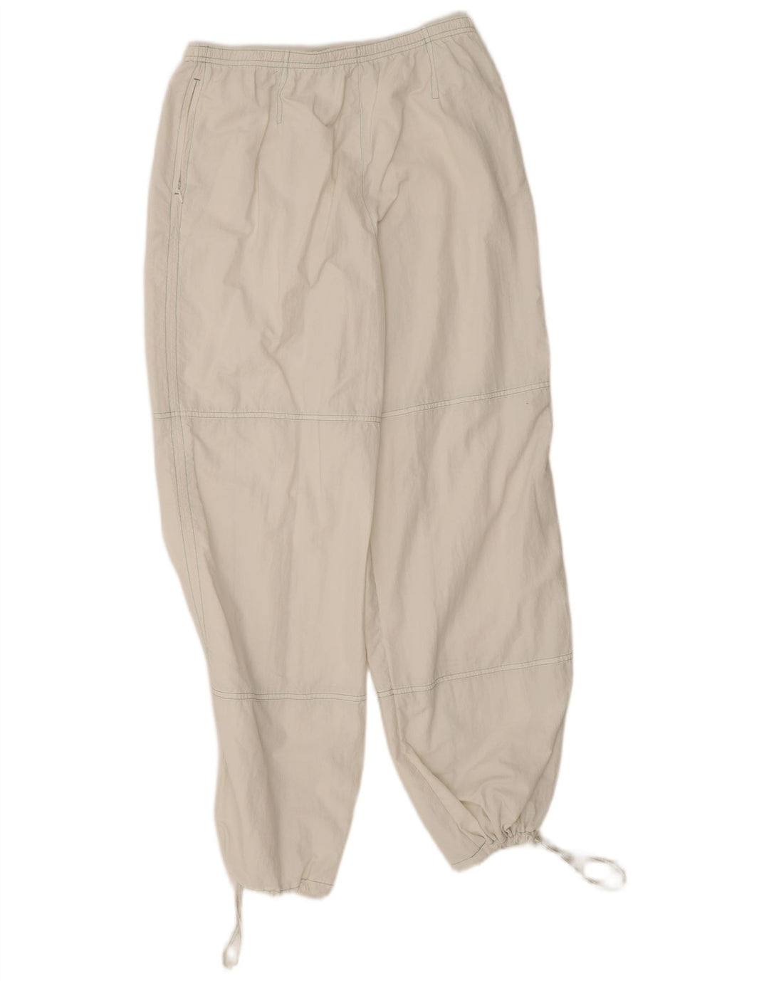Pantaloni de jogging pentru femei Zara Pantaloni casual Mici L26 L28 Poliamidă albă